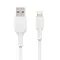 Кабель Belkin PVC USB - Lightning (M/M), 0.15 м, White (CAA001BT0MWH) Кабель Belkin PVC USB - Lightning (M/M), 0.15 м, White (CAA001BT0MWH)