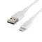 Кабель Belkin PVC USB - Lightning (M/M), 0.15 м, White (CAA001BT0MWH) Кабель Belkin PVC USB - Lightning (M/M), 0.15 м, White (CAA001BT0MWH)