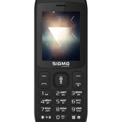 Мобiльний телефон Sigma mobile X-style 34 NRG Type-C Dual Sim Black