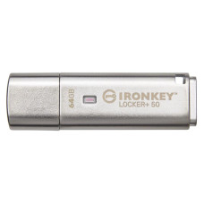 Флеш-накопичувач USB3.2 64GB Kingston IronKey Locker+ 50 (IKLP50/64GB)