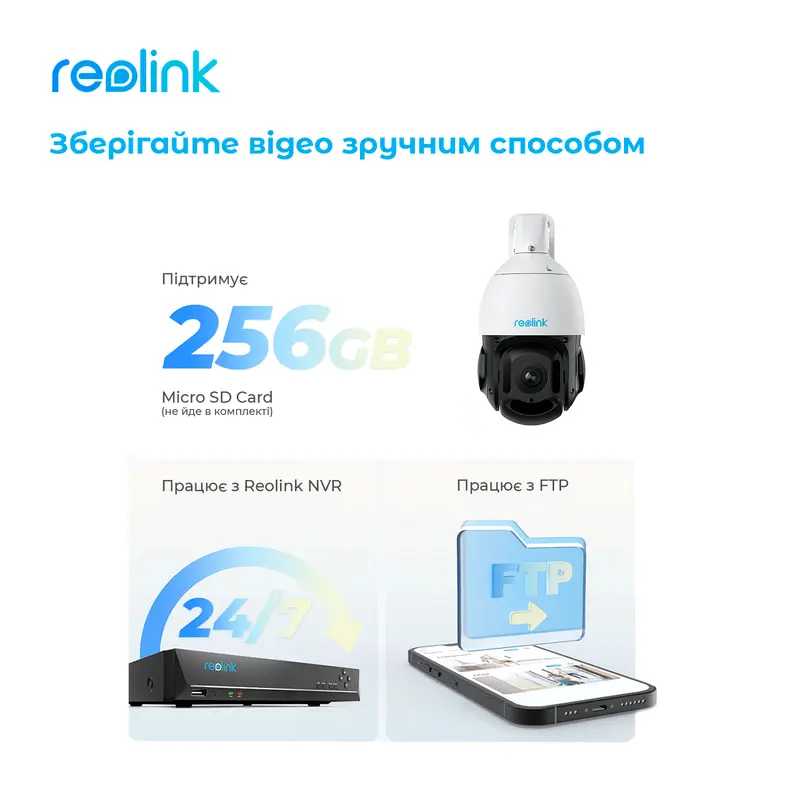 IP камера Reolink RLC-823A 16X IP камера Reolink RLC-823A 16X