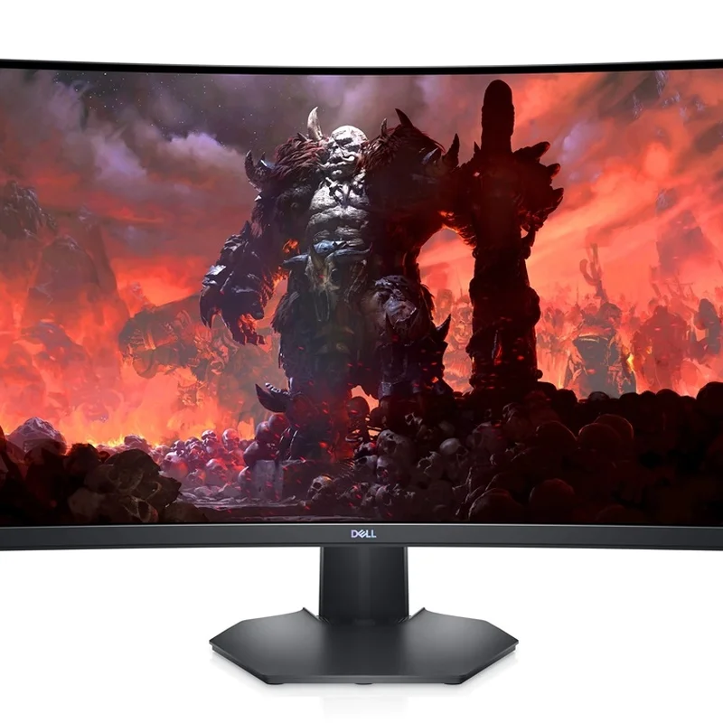 Монiтор Dell 31.5" S3222DGM (210-AZZH) VA Black Curved 165Hz