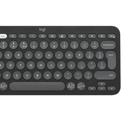 Комплект (клавіатура, миша) бездротовий Logitech Pebble 2 Combo for Mac Graphite (920-012244)