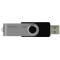 Флеш-накопичувач USB2.0 8GB GOODRAM UTS2 (Twister) Black (UTS2-0080K0R11)