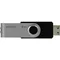 Флеш-накопичувач USB2.0 8GB GOODRAM UTS2 (Twister) Black (UTS2-0080K0R11)