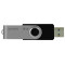 Флеш-накопичувач USB3.2 16GB GOODRAM UTS3 (Twister) Black (UTS3-0160K0R11)