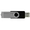 Флеш-накопичувач USB3.2 16GB GOODRAM UTS3 (Twister) Black (UTS3-0160K0R11)