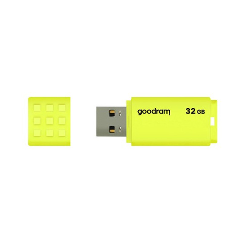 Флеш-накопичувач USB2.0 32GB GOODRAM UME2 Yellow (UME2-0320Y0R11)