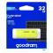 Флеш-накопичувач USB2.0 32GB GOODRAM UME2 Yellow (UME2-0320Y0R11)