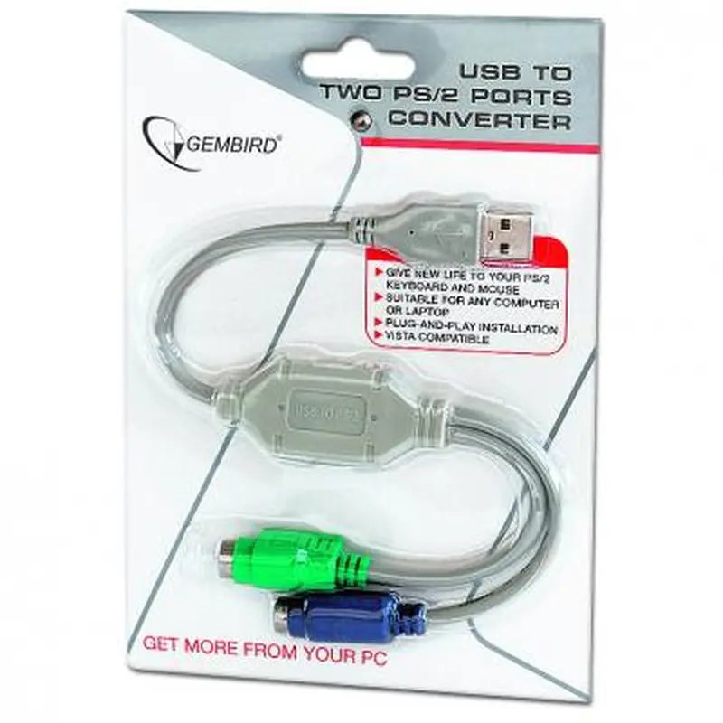 Контролер USB-2xPS/2 Cablexpert (UAPS12) Контролер USB-2xPS/2 Cablexpert (UAPS12)