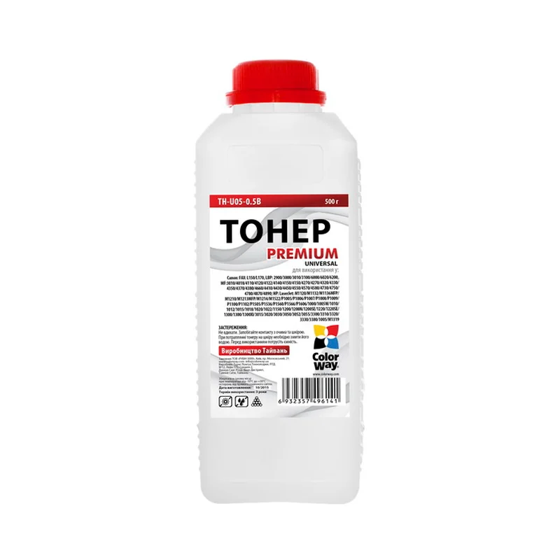 Тонер CW (TH-U05-0.5B) HP LJ P1005/1102/1010/2035 Premium Universal 500 г