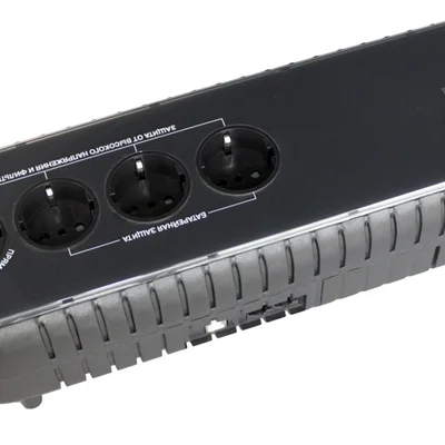 Джерело безперебійного живлення Powercom WOW-1000U, Off-Line, 4 x евро, USB, RJ-45, пластик (00210088)