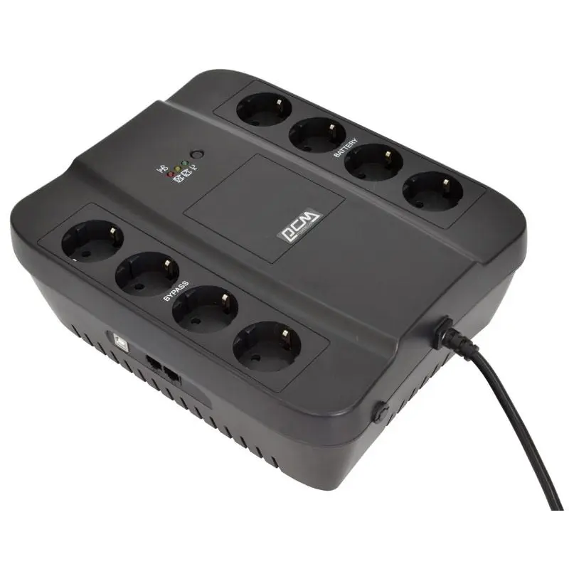 ДБЖ Powercom SPD-850U, 8 x евро (00210175) ДБЖ Powercom SPD-850U, 8 x евро (00210175)