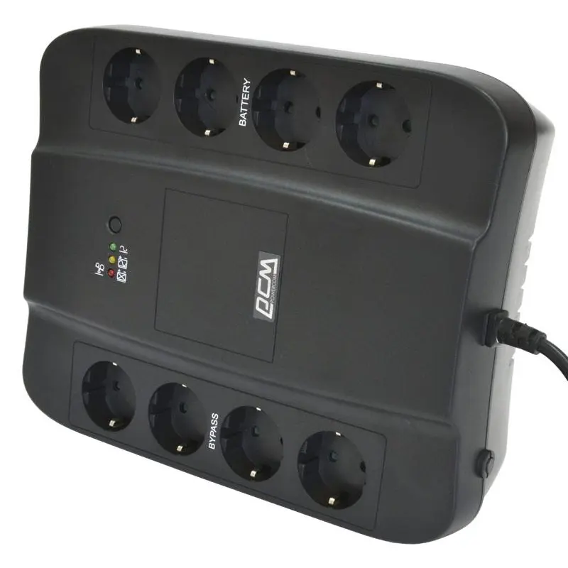 ДБЖ Powercom SPD-850U, 8 x евро (00210175) ДБЖ Powercom SPD-850U, 8 x евро (00210175)