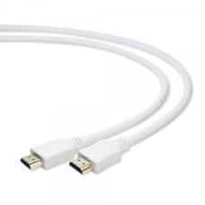 Кабель Cablexpert (CC-HDMI4-W-1M) HDMI-HDMI M/M v1.4, бiлий, 1м