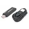 Адаптер-перемикач Viewcon VE679 Smart KM Switch, USB - mini USB (M/F), Black, 1.5 м