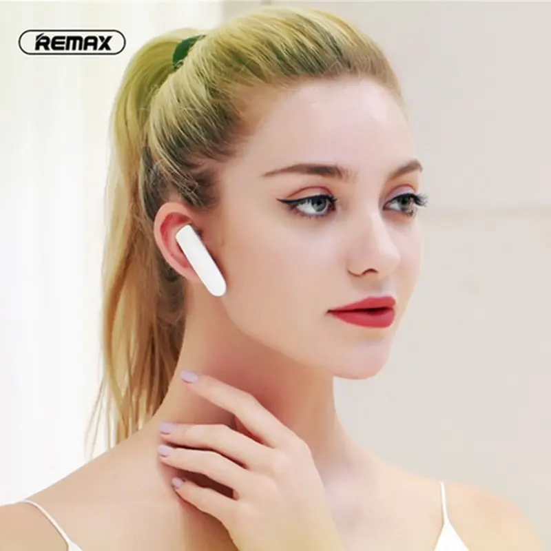 Bluetooth-гарнітура Remax RB-T1 White (6954851295457) Bluetooth-гарнітура Remax RB-T1 White (6954851295457)