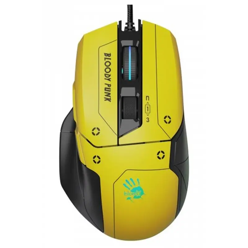 Миша A4Tech Bloody W70 Max Punk Yellow