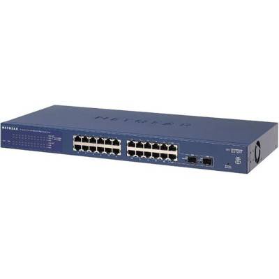 Комутатор Netgear GS724T-400EUS 24xGE, 2xSFP, L2+