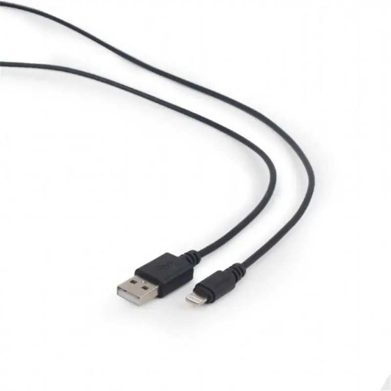 Кабель Cablexpert (CC-USB2-AMLM-10), USB2.0 BM - Lightning, 3м, чорний Кабель Cablexpert (CC-USB2-AMLM-10), USB2.0 BM - Lightning, 3м, чорний
