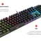 Комплект (клавіатура, мишка) Motospeed CK888 Outemu Blue (mtck888mb) Silver/Black USB