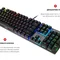 Комплект (клавіатура, мишка) Motospeed CK888 Outemu Blue (mtck888mb) Silver/Black USB