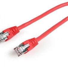 Патч-корд Cablexpert (PP6-3M/R) FTP, литий, 50u "штекер із засувкою, 3 м, червоний
