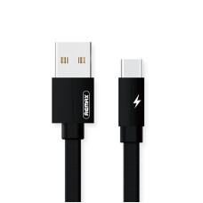 Кабель Remax RC-094a Kerolla USB - USB Type-C (M/M), 2 м, Black (6954851284536)