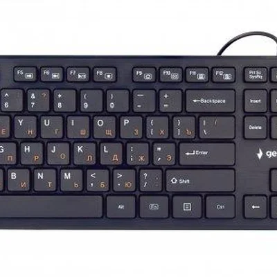 Клавіатура Gembird KB-MCH-03-UA Ukr Black