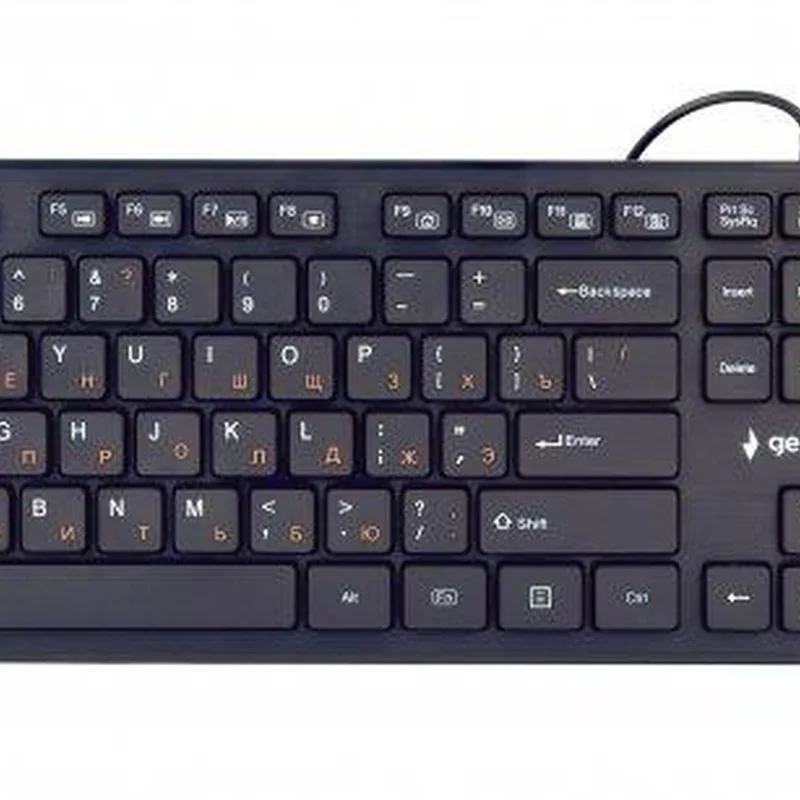 Клавіатура Gembird KB-MCH-03-UA Ukr Black