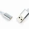 Кабель Cablexpert USB - Lightning + micro USB + USB Type-C (M/M), 1 м, сріблястий (CC-USB2-AMLM31-1M)