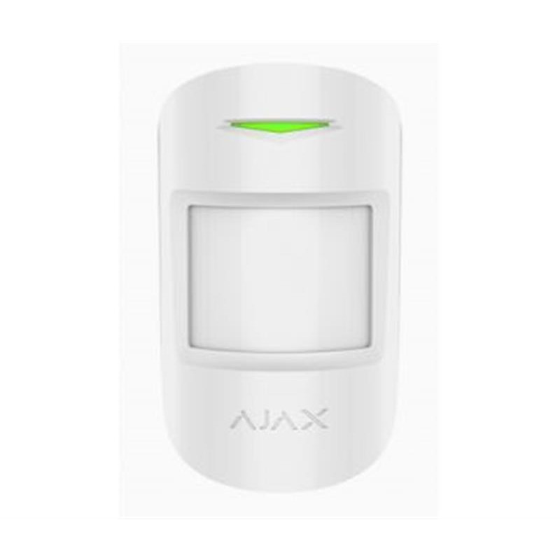 Бездротовий датчик руху і розбиття скла Ajax CombiProtect White (7170.06.WH1/38097.06.WH1)