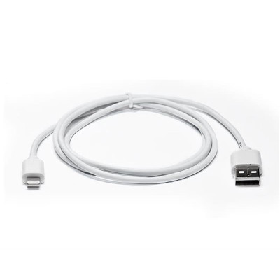 Кабель REAL-EL USB - Lightning (M/M), 1 м, білий (EL123500033)