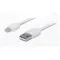 Кабель REAL-EL USB - Lightning (M/M), 1 м, білий (EL123500033)