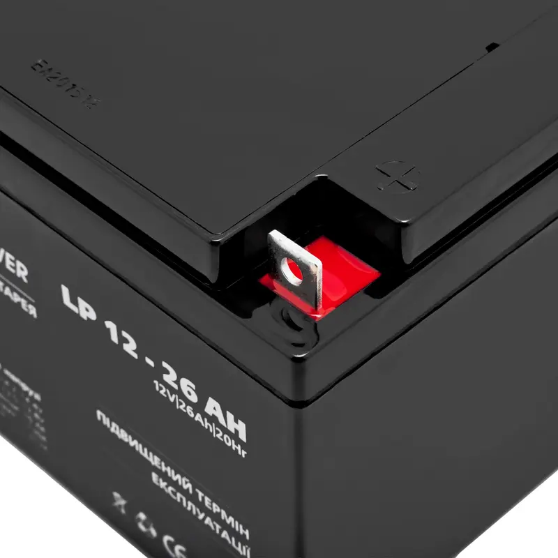 Акумуляторна батарея LogicPower LPM 12V 26AH (LPM 12 - 26 AH) AGM Акумуляторна батарея LogicPower LPM 12V 26AH (LPM 12 - 26 AH) AGM