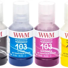 Комплект чорнил WWM для Epson L3100/3110/3150 4х140г B/C/M/Y (E103SET4)