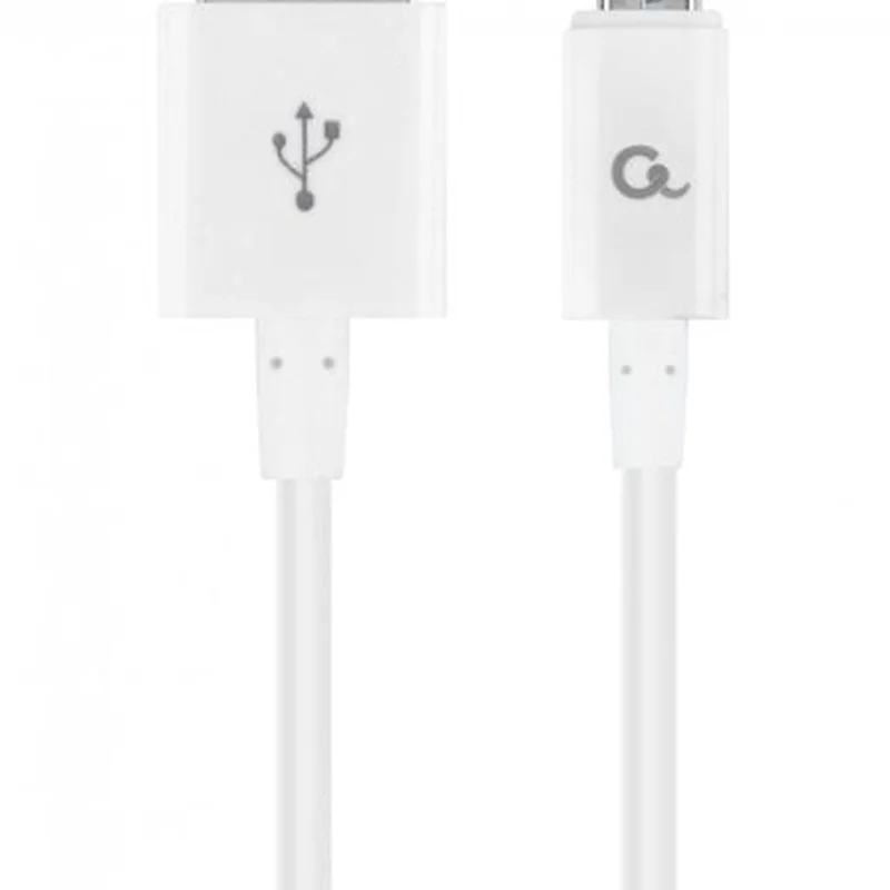 Кабель Cablexpert USB - micro USB V 2.0 (M/M), преміум, 2 м, білий (CC-USB2P-AMmBM-2M-W)