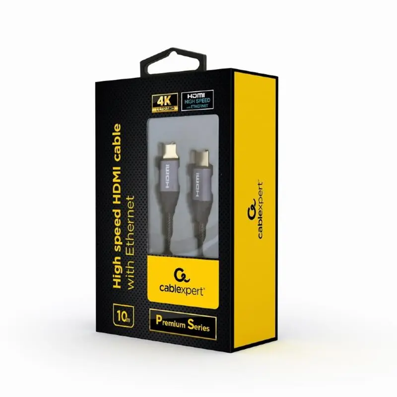 Кабель Cablexpert HDMI - HDMI V 2.0 (M/M), 10 м, Black (CCBP-HDMI-10M) Кабель Cablexpert HDMI - HDMI V 2.0 (M/M), 10 м, Black (CCBP-HDMI-10M)