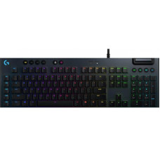 Клавiатура Logitech G815 Gaming Mechanical GL Clicky RGB (920-009095) Black USB