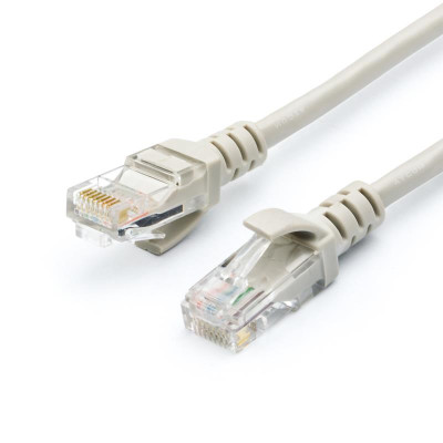 Патч-корд UTP Atcom Geplink Cat.5e, 26AWG, 2 м, сірий (GL8002)