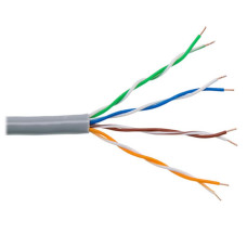 Кабель вита пара Atcom (60510) Standard FTP, 0.51мм, ССА, CAT6, 1Gb/s, 305м