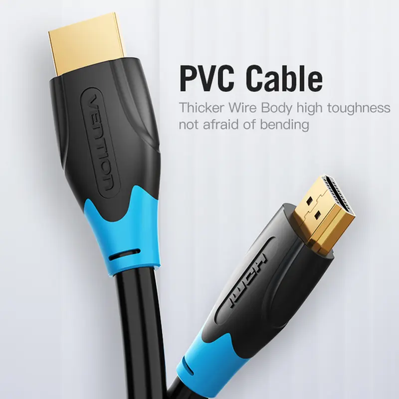 Кабель Vention HDMI - HDMI V 2.0 (M/M), 1.5 м, Black (AACBG) Кабель Vention HDMI - HDMI V 2.0 (M/M), 1.5 м, Black (AACBG)