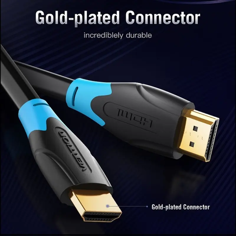 Кабель Vention HDMI - HDMI V 2.0 (M/M), 1.5 м, Black (AACBG) Кабель Vention HDMI - HDMI V 2.0 (M/M), 1.5 м, Black (AACBG)