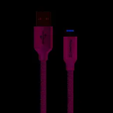 Кабель ColorWay USB - Lightning (M/M), 1 м, Mint (CW-CBUL004-MT)