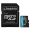 Карта пам`яти MicroSDXC 512GB UHS-I/U3 Class 10 Kingston Canvas Go! Plus R170/W90MB/s + SD-адаптер (SDCG3/512GB)