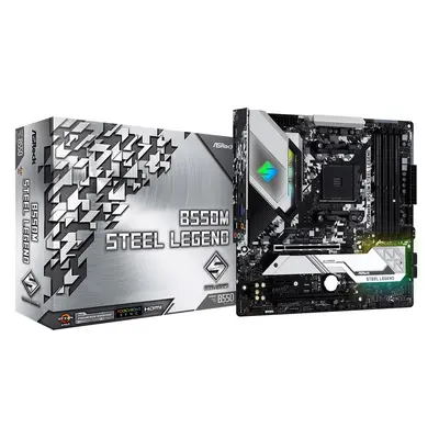 Материнська плата ASRock B550M Steel Legend Socket AM4
