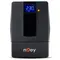 Джерело безперебійного живлення NJOY Horus Plus 800 (PWUP-LI080H1-AZ01B) Lin.int., AVR, 2 x евро, USB, LCD, пластик