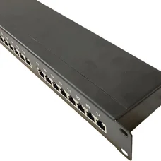 Патч-панель Atcom FP5224 19" 24хRJ-45 FTP 1U cat.5е, в зборі