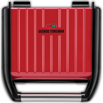 Електрогриль Russell Hobbs George Foreman 25040-56 Steel Grill Red l Medium