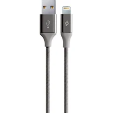 Кабель Ttec USB - Lightning (M/M), AlumiCable, 1.2 м, Space Gray (2DK16UG)